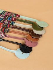 AKAP™ Vegan Leather Earphone Carrier in Mint